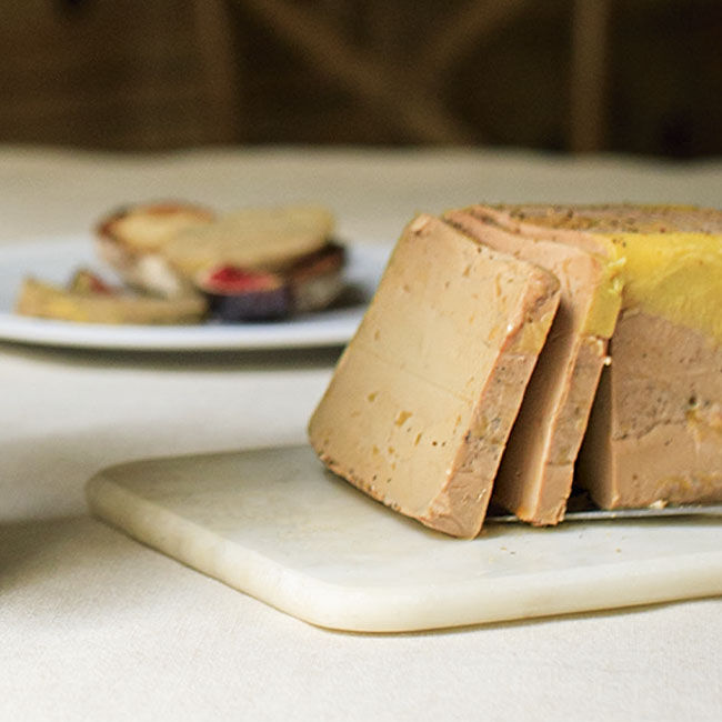 Le foie gras troussé papier – la ferme de Phalange